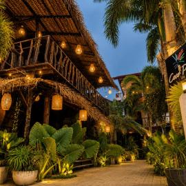 Coco Palm Villa and Cabanas, hotel Tangalléban