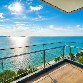 Luxury 2BR Sea View Apartment with Private Lift and Free Parking