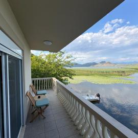 Lakeside house