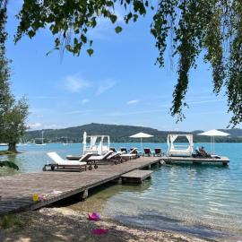 Ferienwohnung in Reifnitz am Wörthersee mit Seezugang