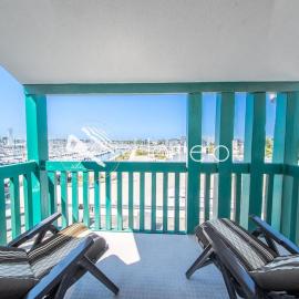 Grand Appartement Familial Vue Port avec Piscine