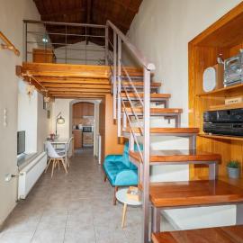 Downtown Aegina Loft-Style Apartment