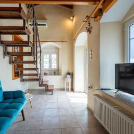 Downtown Aegina Loft-Style Apartment