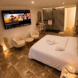 Suite avec jacuzzi DOLCE NOTTE, hotel v destinácii Rochegude