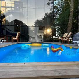 Vila LT11 centre su baseinu, hotell Palangas
