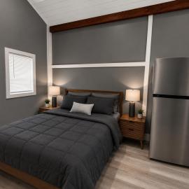 Stunning One Room Cabin Near the Lake、カナンデーグアのホテル