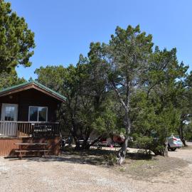 Lake Whitney Camping Resort Cabin 1, hotel in Whitney