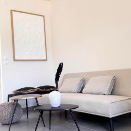 Oliviera Calm Home - 7 Min Walk to Beach View, Pool, hotel a Módhion