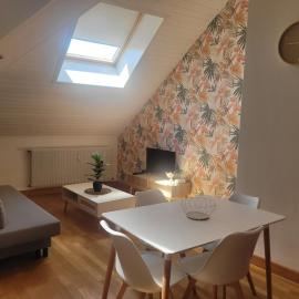 Studio 4 personnes avec mezzanine, hotel en Villersexel
