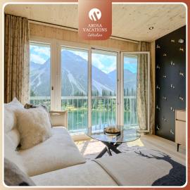 appartamaint tscherv by Arosa Vacations, Exklusive Wohnung im Zentrum mit Blick auf den Untersee und die Berge inkl Parkplatz