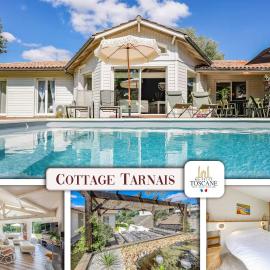 Le Cottage Tarnais - Maison avec Piscine&Jardin, hotell sihtkohas Lugan