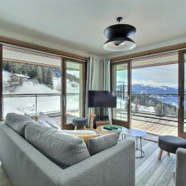 ARC 1600, Résidence Premium LE RIDGE, Appartement 10 personnes Vue Montagne, ski aux pieds, Sauna, Hammam, Salle de fitness, Piscine intérieure chauffée, hotel in Arc 1600