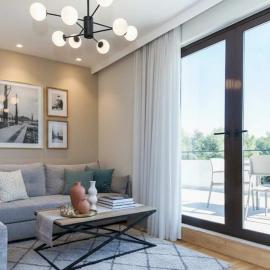 Elegant Marousi Stay with Scenic Balcony