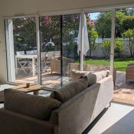 Spacious appartement with garden