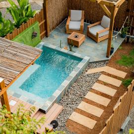 Kalinao - Bungalow chic en nature, hotel en Les Abymes
