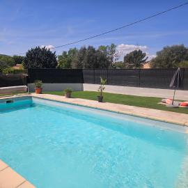 App jacuzzi & piscine privée - loveroom - Suite Emeraude