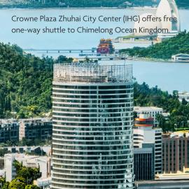 Crowne Plaza Zhuhai City Center by IHG, viešbutis mieste Džuhajus