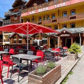 Saint-François-Longchamp में, होटल Hotel Lac Bleu 1650