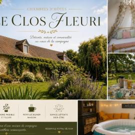 Le Clos Fleuri, hotell i Ségrie