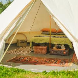 Devon Belltents - Beesands, hotell sihtkohas Kingsbridge