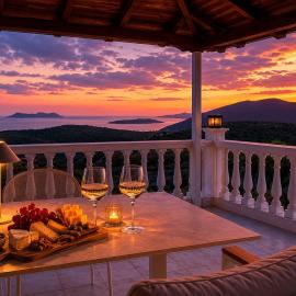 Eleftherion Comfort Living Lefkada، فندق في Fternón