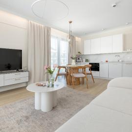 Rezydencja Niechorze D203 IDEALNY przy Plaży, Basen, Sauna i Jacuzzi w budynku - 5D Apartments