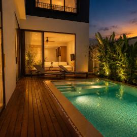 Modern 3 Bdr Villa Tree O'Clock Bangtao With a Pool, hotel in Ban Pak Lak