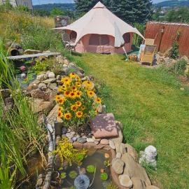 Jurte Zelt Glamping Dein Naturrefugium in Schlüchtern Hessen Main-Kinzig, hotel i Schlüchtern