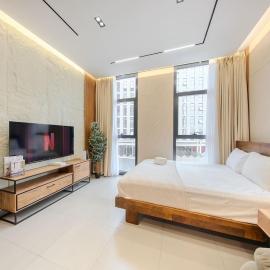 Apartment with 2 Double Beds in Alef Al Mamsha Sharjah - Sleeps 4