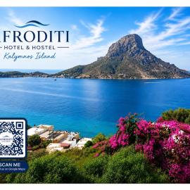 Afroditi Hotel and Hostel, hotell i Masouri