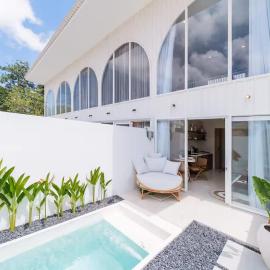 Serene 1BR Villa with Private Pool Near Balangan Beach