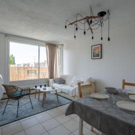 Appartement cosy à Biscarrosse Bourg, 6 pers, proche centre et lac, ménage inclus - FR-1-319-576