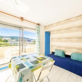 Studio cabine avec climatisation et parking, proche plages - FR-1-338-632