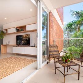 Modern 2BR in Pilar Kitchen City Views Pool