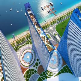 PANORAMA apartment sea view sea line, hotel em Batumi