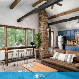 Mountain cabin w hot tub & river kayak, Hotel in Great Cacapon