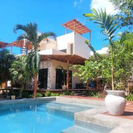 Design Luxury Villa, hotell i Holbox (øy)