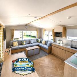 MKRJ LUXURY Parkdean Camber Sands - Parking Sleeps 8 - Pet Friendly - sp113