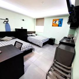 A10 MAX Suite Cocina Terraza Companies Work Teams 2-4 PAX, hotel i Cuautitlán Izcalli
