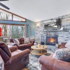 Lakeview Escape with Hot Tub, lake, & Ski