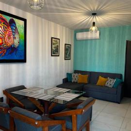 Departamento en condominio con alberca y área infantil