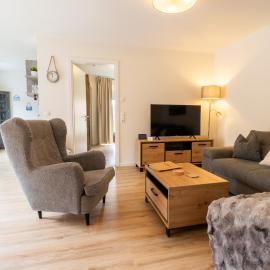 Dorum में, होटल Ferienwohnung Seebrise - Dorumer Sielhuus 9