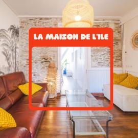 La Maison de l'Île, calme & atypique, proche Loire