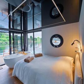 Viesnīca « HouseBoat » Luxe • Spa • Rooftop • Rhône Valence pilsētā Valansa
