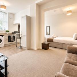 Modern new redeveloped studio Apartment in Clacton