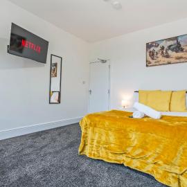 Cosy Studio Apartment C with Fast WiFi & Smart TV in Ilkeston