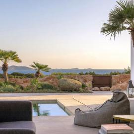 Sunset Sea View Villa with Private Pool, hotel a Sant Josep de sa Talaia