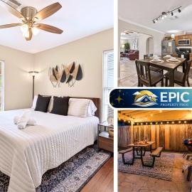 Comfortable 3BR Home with Backyard for BBQs, Hotel in Houston