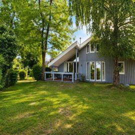 Skandinavisches Ferienhaus mit Privatsauna im Hafendorf Müritz