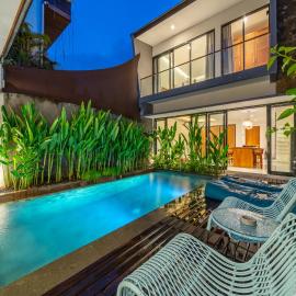 Villa Lula 2BR Canggu Private Pool & Rice Field Views